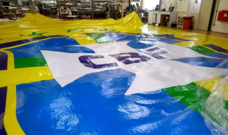 bandeira do Brasil em grande formato
