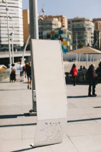 Display em papel