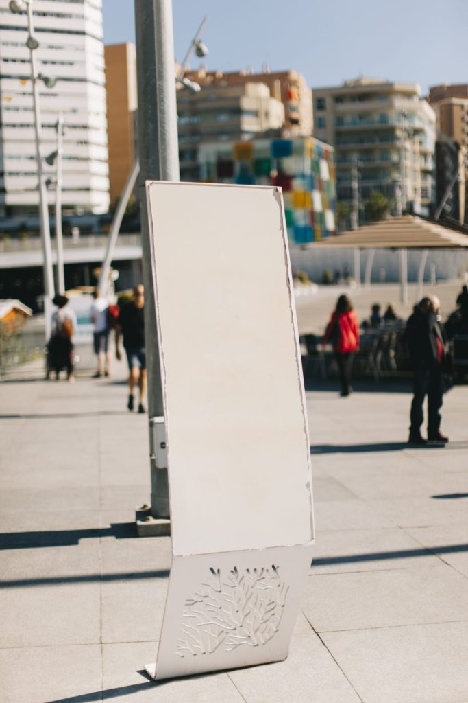 Display em papel